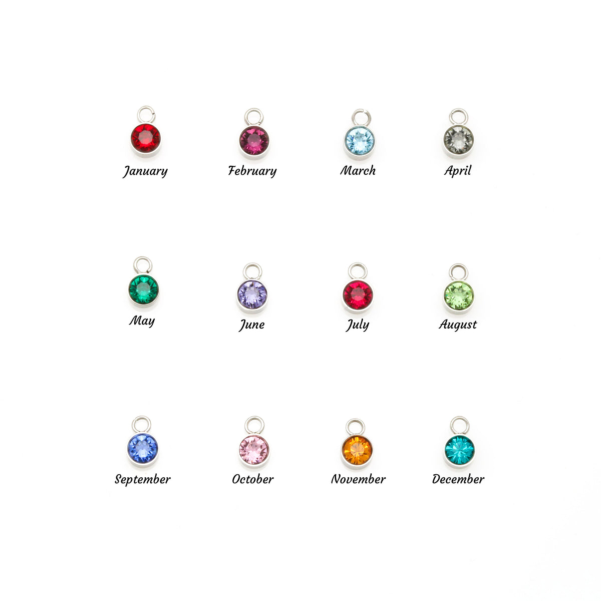 Custom Name & Birthstone Necklace