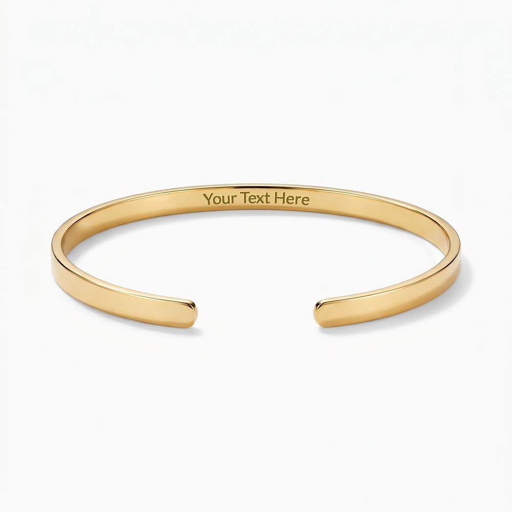 Best Dad Ever Personalized Kids Fist Bump Engraved Cuff Bracelet Gift Set