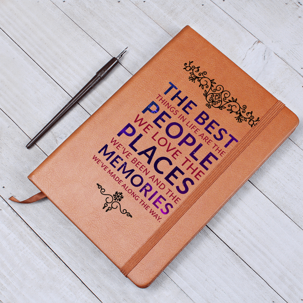 The Best Things in Life Graphic Journal – People, Places & Memories