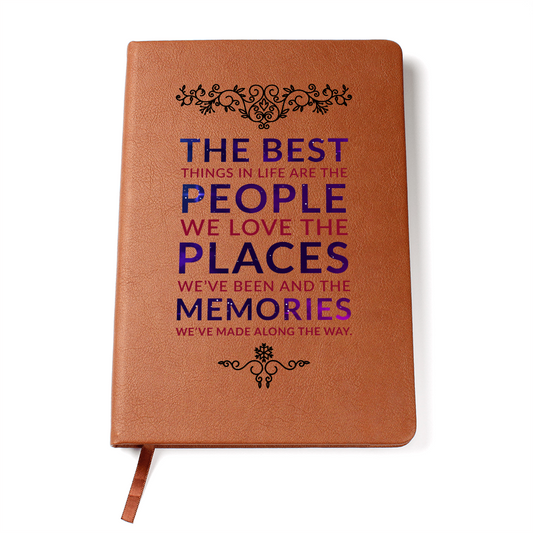 The Best Things in Life Graphic Journal – People, Places & Memories