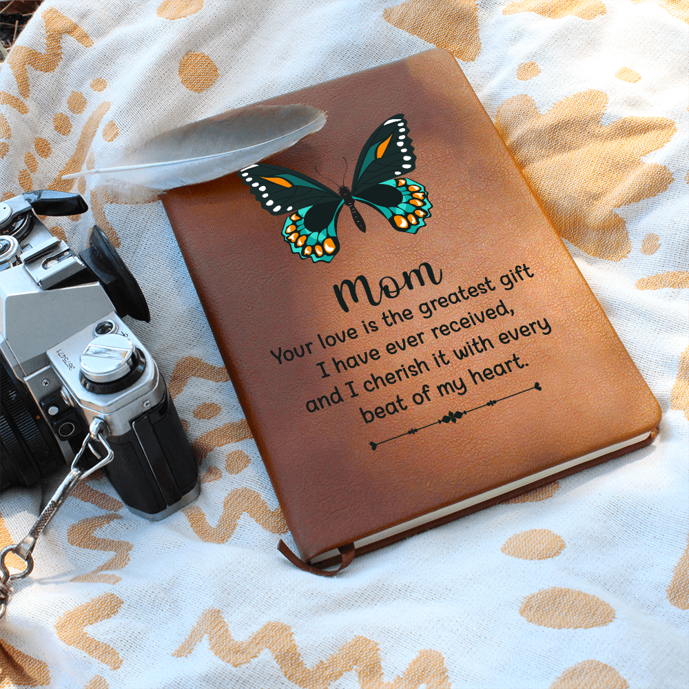 Mom, Your Love Is the Greatest Gift Butterfly Graphic Journal