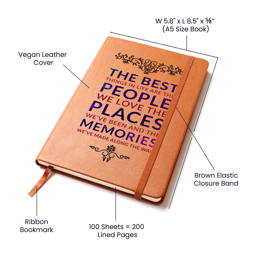 The Best Things in Life Graphic Journal – People, Places & Memories