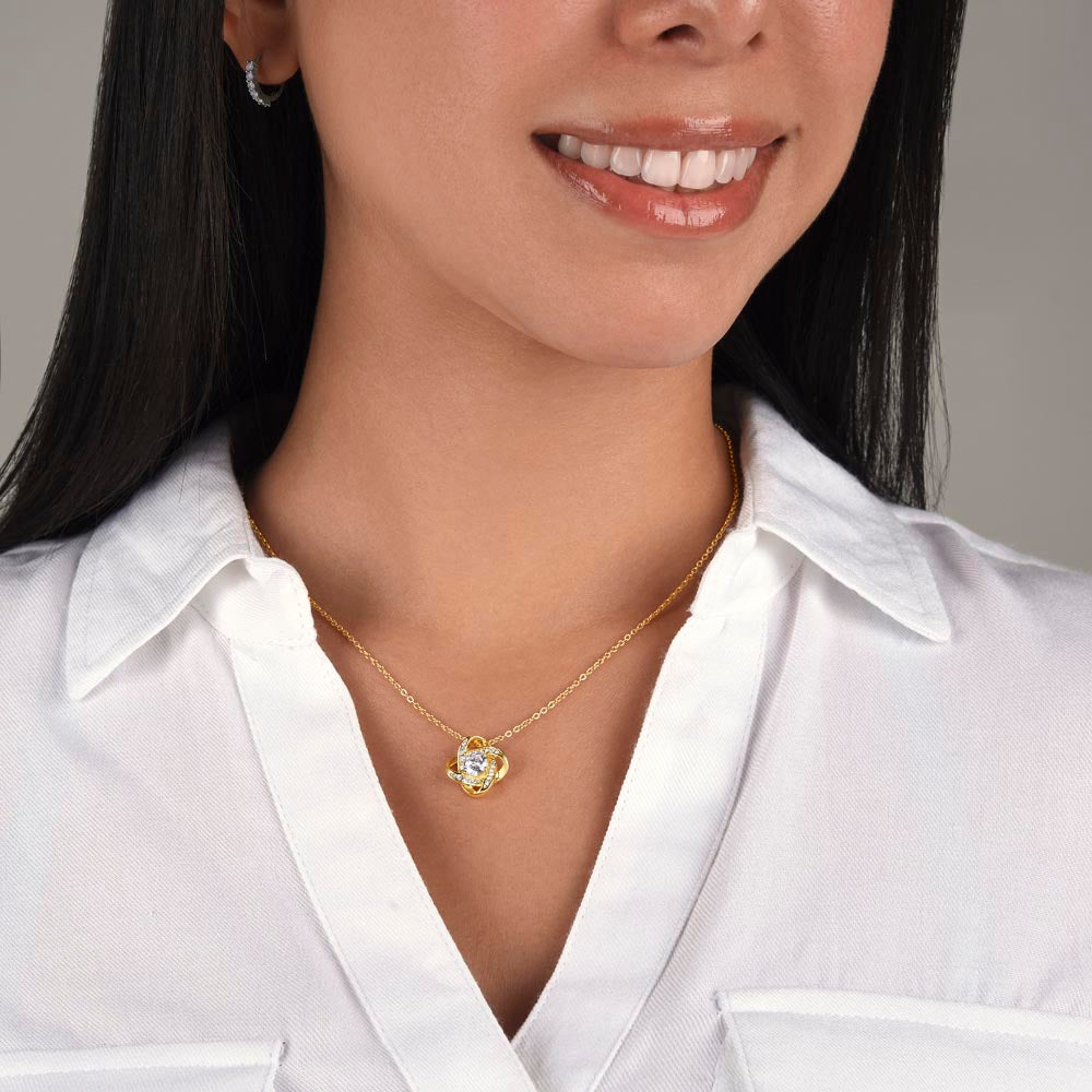 To My Daughter – Forever Love Heart Necklace from Mom