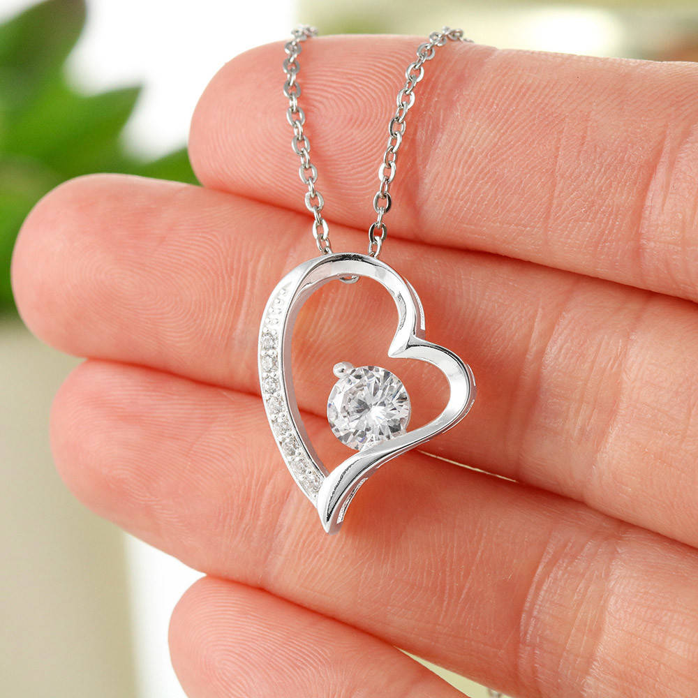 To My Wife – Forever Love Heart Necklace from Husband