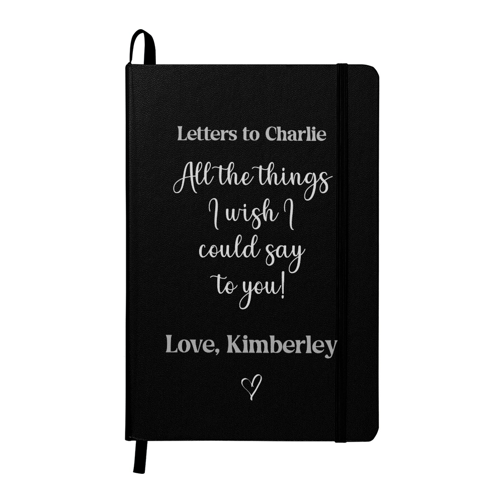 Letters to Someone You Miss Memorial Journal – All the Things I Wish I Could Say to You