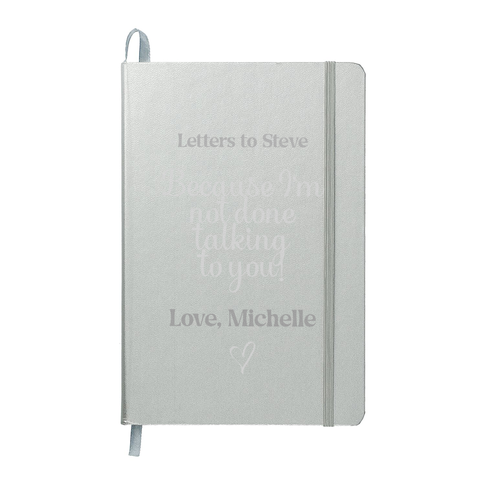 Letters to Someone You Love Memorial Journal – Because I'm Not Done Talking to You