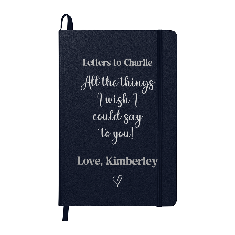 Letters to Someone You Miss Memorial Journal – All the Things I Wish I Could Say to You