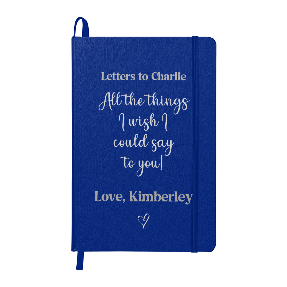 Letters to Someone You Miss Memorial Journal – All the Things I Wish I Could Say to You