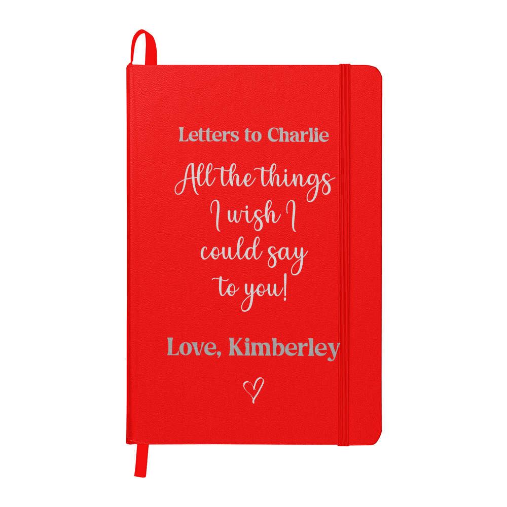Letters to Someone You Miss Memorial Journal – All the Things I Wish I Could Say to You