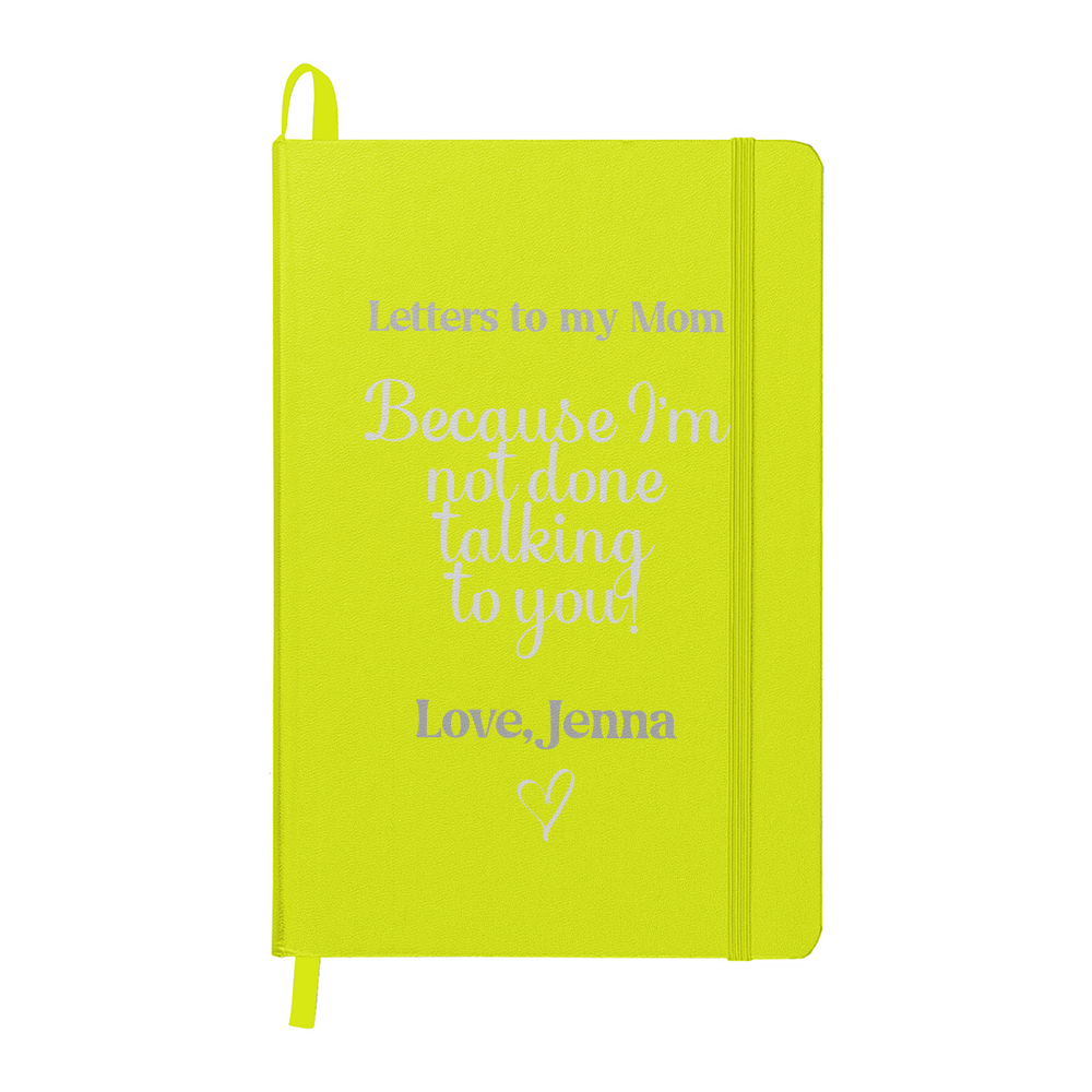 Letters to My Mom Memorial Journal – Because I'm Not Done Talking to You