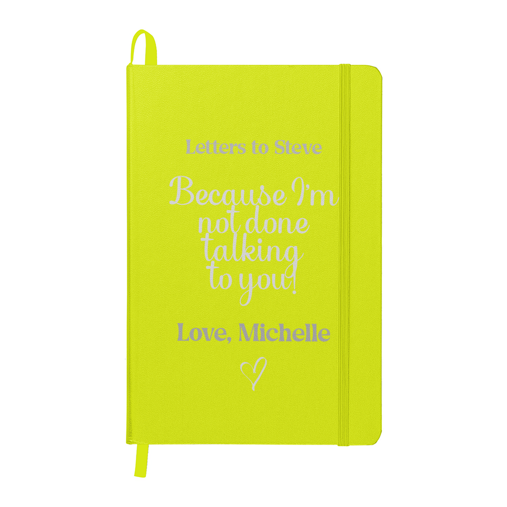 Letters to Someone You Love Memorial Journal – Because I'm Not Done Talking to You