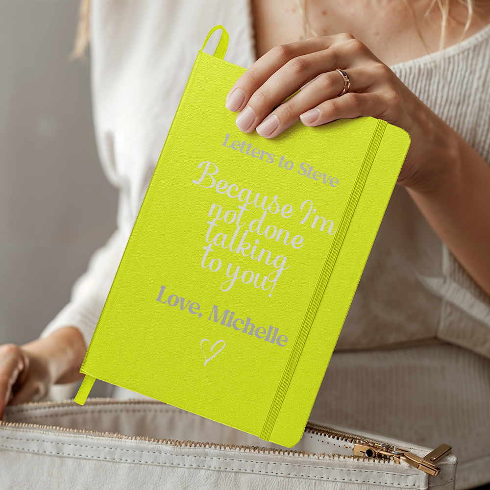 Letters to Someone You Love Memorial Journal – Because I'm Not Done Talking to You