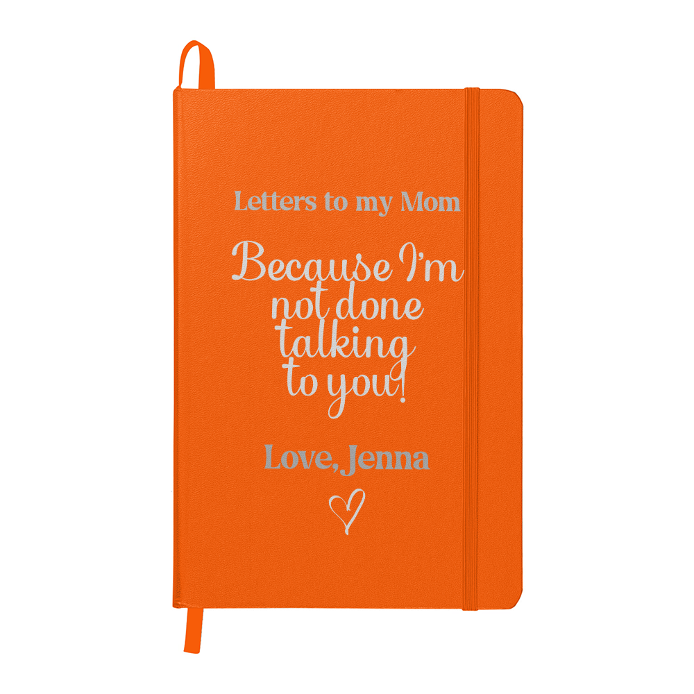Letters to My Mom Memorial Journal – Because I'm Not Done Talking to You