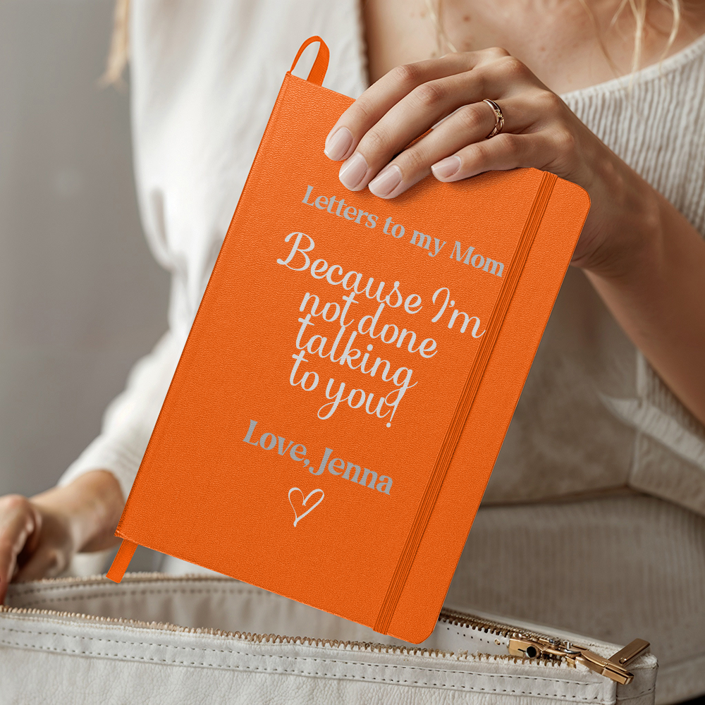 Letters to My Mom Memorial Journal – Because I'm Not Done Talking to You