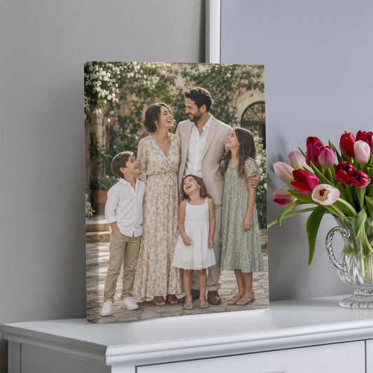 Personalized Family Photo Canvas
