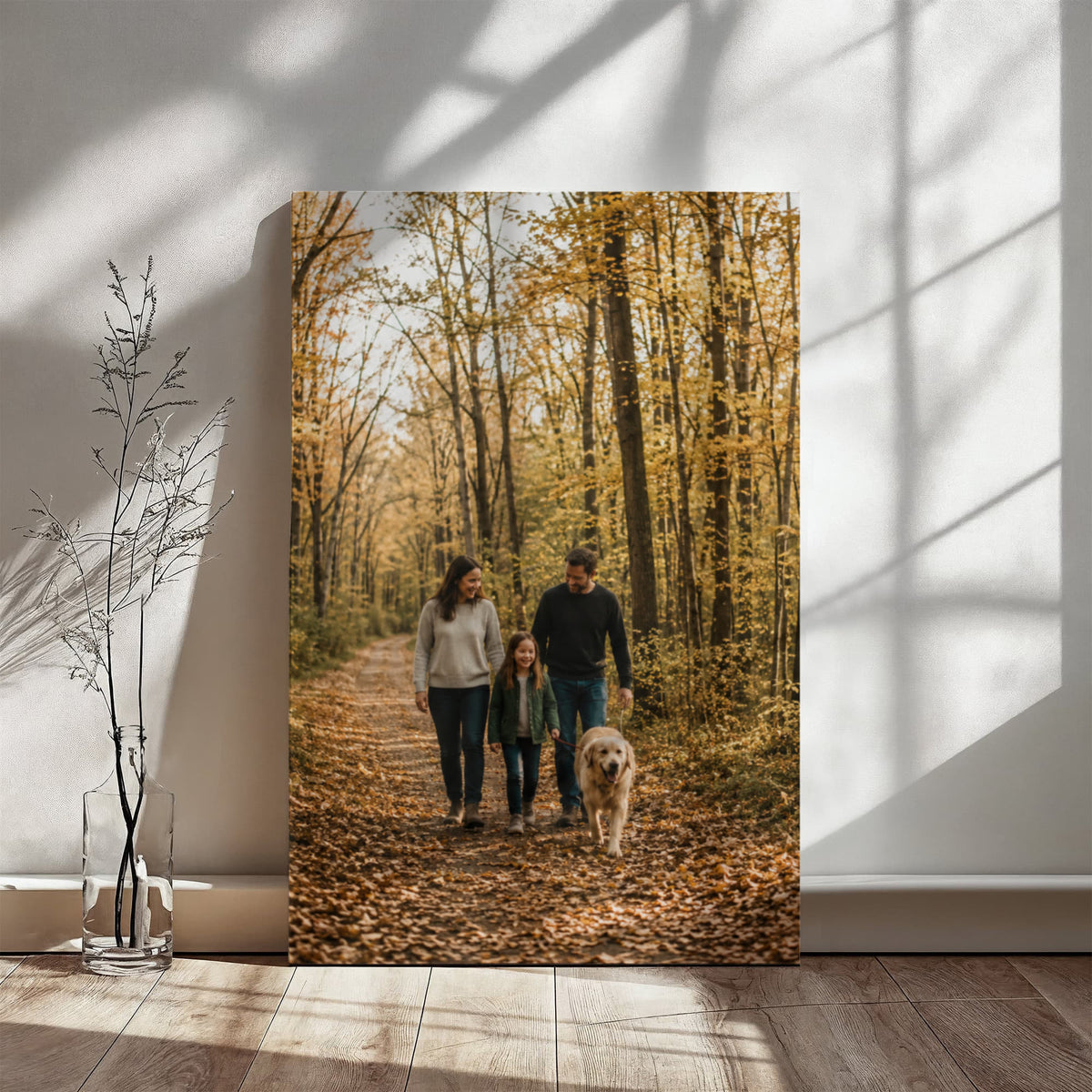Custom  Pet Lovers Picture Wall Art Canvas