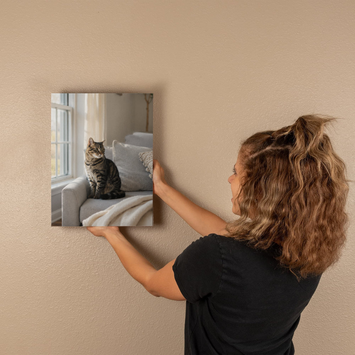 Custom  Pet Lovers Picture Wall Art Canvas