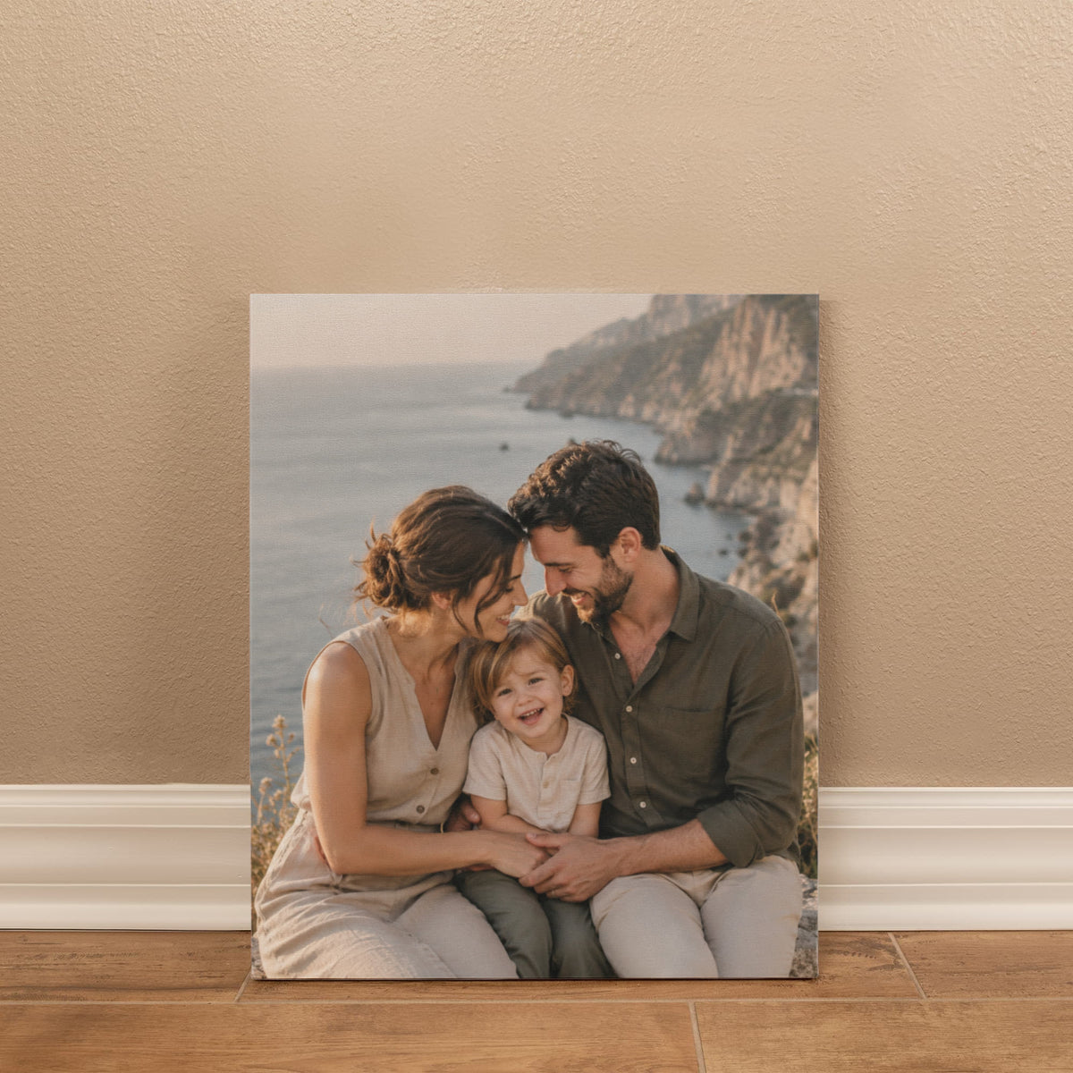 Personalized Family Photo Canvas