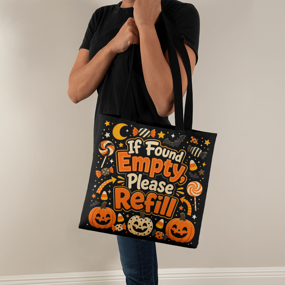 Personalized Official Candy Collector Halloween Tote Bag